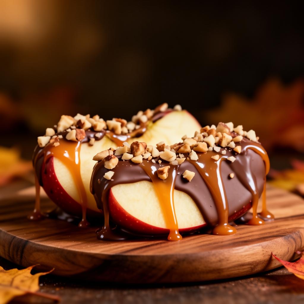 Schoko-Apfel – frisch in Schweizer Kuvertüre getaucht
